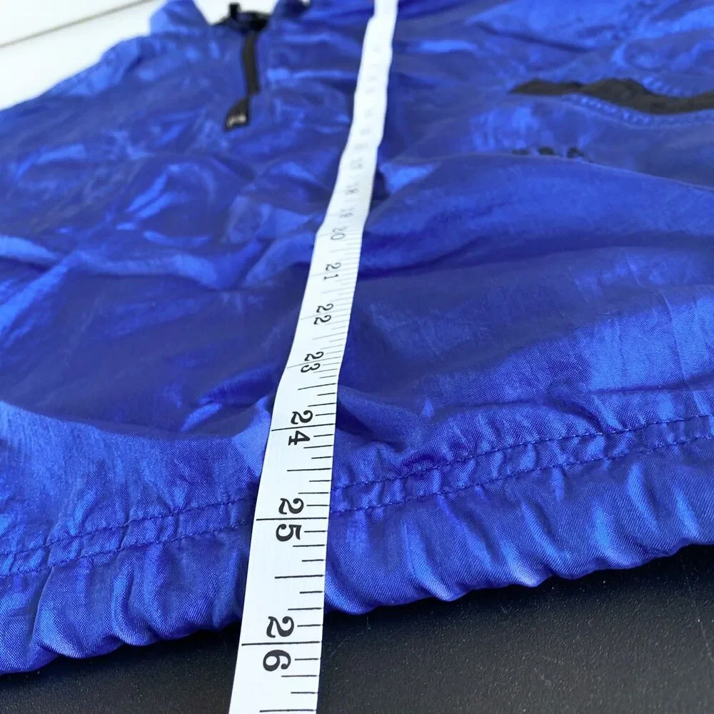 Vintage 90s USA Olympics Blue Windbreaker Jacket Size S